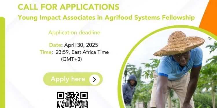 Call For Applications: Young Impact Associates in Agrifood Systems Fellowship 2025 (Paid Fellowship for Africans)