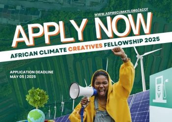 Call For Applications: African Climate Creatives Fellowship for Young Climate Advocates in Africa