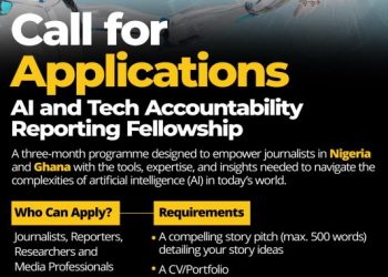 Call For Applications: AI & Tech Accountability Reporting Fellowship (A three-month program)