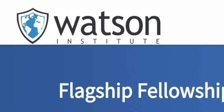 Call For Applications: Watson Institute Flagship Fellowship 2025 For Entrepreneurs