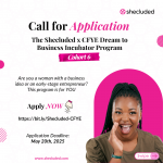 Call for Applications: The Shecluded x CFYE Dream to Business Incubator Program (Cohort 6)