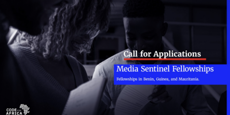 Call For Applications: Code for Africa Media Sentinel Fellowships in West Africa 2025 (Monthly Stipend, Training, and Mentoring)