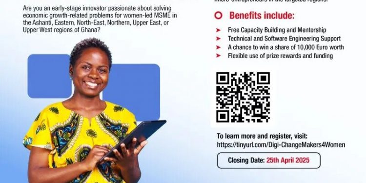 Call For Applications: Digital ChangeMakers Incubation Program 2025 for Women Entrepreneurs