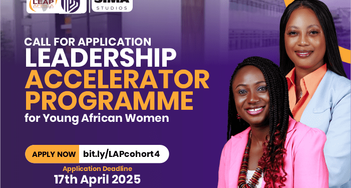 Call For Applications: LEAP Africa Leadership Accelerator Programs 2025 for Young African Women