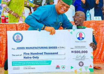 Akwa Ibom State Government Grants N50 Million to 500 MSMEs