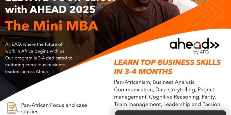 Call For Applications: AHEAD Program Cohort 2 (4-month fully online “mini-MBA”) For African Youths