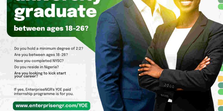 Call For Applications: EnterpriseNGR’s Youth of Enterprise (YOE) Paid Internship Program Cohort 6