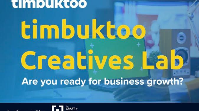 Call for Applications: UNDP timbuktoo Creatives Lab 2025 For African Entrepreneurs