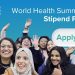 Call For Applications: World Health Summit 2025 Stipend Program (Fully Funded to Berlin, Germany)