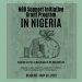 Call For Applications: NGO Support Initiative Grant Program in Nigeria (up to N5 Million Grant)