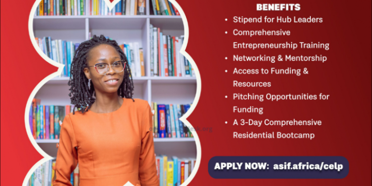 Call For Applications: ASIF Campus Enterprise Leadership Program (CELP) 2025 for Nigerian Students