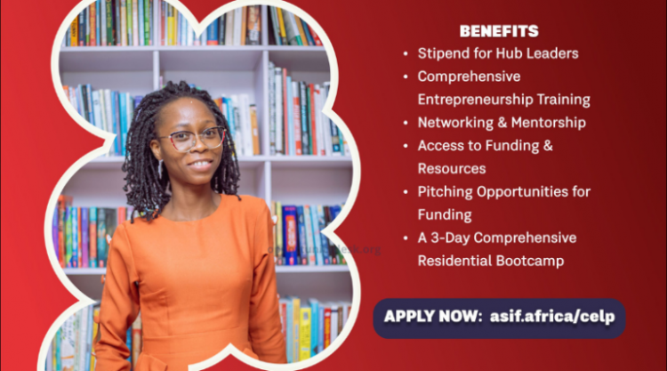 Call For Applications: ASIF Campus Enterprise Leadership Program (CELP) 2025 for Nigerian Students