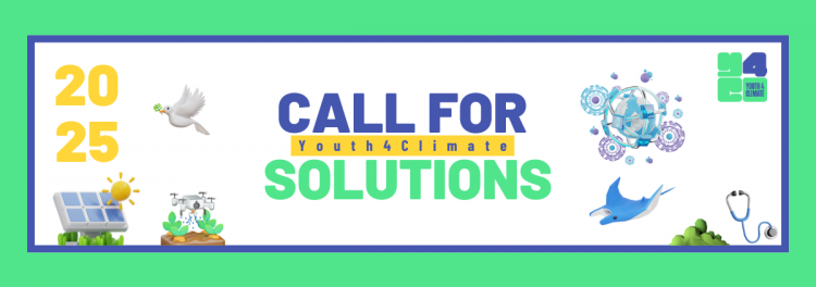 Call for Applications: Youth4Climate Call for Solutions 2025 ($30,000 in Seed Funding)