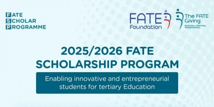Call For Applications: FATE Scholar Program (FSP) 2025/2026 for Nigerians