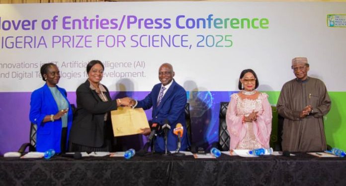 112 Entries Compete for $100,000 Nigeria Prize for Science Focusing on AI and Digital Innovation