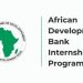 Call For Applications: African Development Bank Internship Program 2025