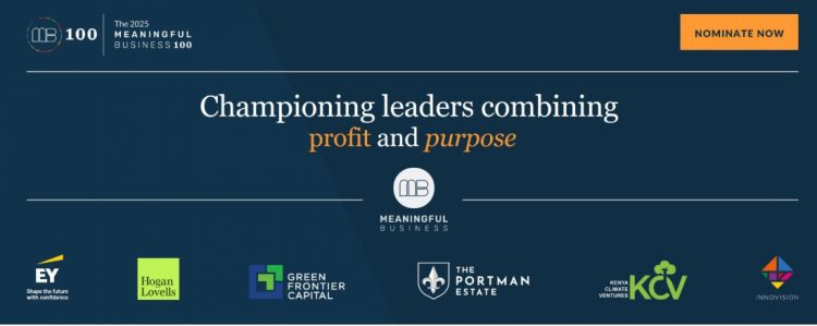 Call for Applications:2025 Meaningful Business 100 Program