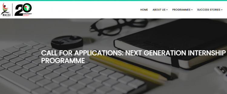 Call For Applications: WACSI Next Generation Internship Program 2025 (Fully-funded)