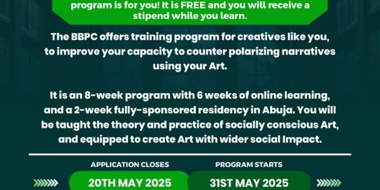 Call For Applications: Building Bridges Project for Creatives: Cohort 2