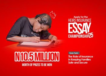 Call For Applications: Heirs Insurance Essay Competition 2025 for Young Nigerian Students (10.5 million Naira in prizes)