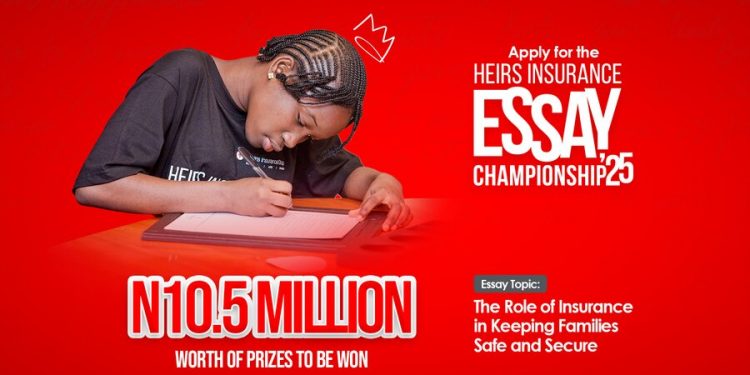 Call For Applications: Heirs Insurance Essay Competition 2025 for Young Nigerian Students (10.5 million Naira in prizes)