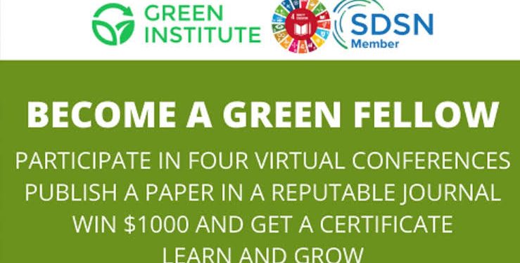 Call For Applications: Green Fellows Program 2025 ( Fully Funded,$1,000 Cash prize)