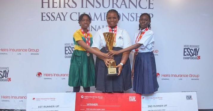 Heirs Insurance Launches 2025 Essay Championship with N10.5m in Prizes for Students and Teachers Nationwide