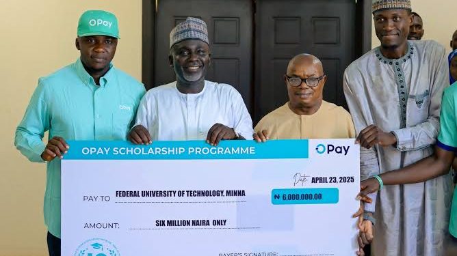 OPay Launches N1.2 Billion Scholarship Programme for FUTMINNA Students