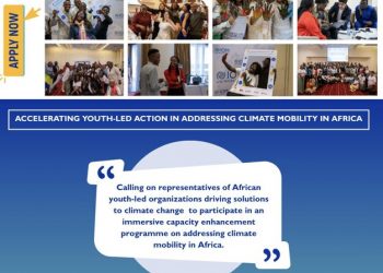 Call For Applications: IOM Youth Capacity Enhancement Programme on Climate Mobility for Young Africans