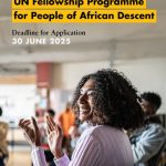 Call For Applications: UN OHCHR Fellowship Program 2025 for People of African descent