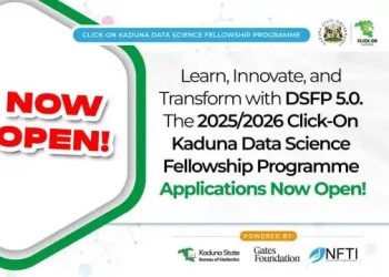 Call For Applications: Click-on Kaduna Data Science Fellowship Programme 2025 ( Training+ Mentorship)