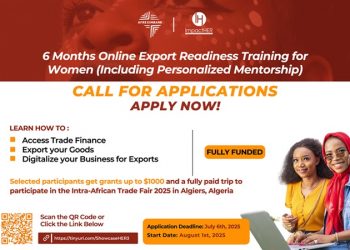 Call for Applications: ShowcaseHER: ImpactHER, Afreximbank Export Readiness Accelerator ( $1000 Grant, Fully Sponsored Trip to Intra-African Trade Fair 2025 in Algiers, Training and Coaching)