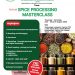 Call for Registration: Spice Processing Masterclass