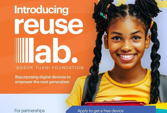 Call For Applications:  Bosun Tijani Foundation Distributing Reuse Digital Device