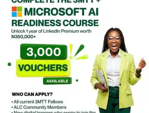 Call For Applications: 3MTT, Microsoft 3,000 FREE LinkedIn Premium Vouchers for Nigerians