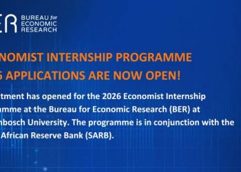 Call For Applications: SARB/BER Economist Internship Programme 2026  ( Paid, Full-Time Training in South Africa)