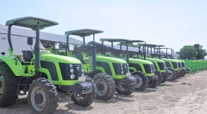 FG Empowers Borno Farmers with Tractors to Boost Agribusiness