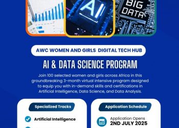 Call For Applications: AWC Women and Girls Digital Technology Hub AI & Data Science Program