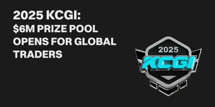 Bitget Launches KCGI 2025 Global Trading Competition with $6 Million Prize Pool For Global Traders