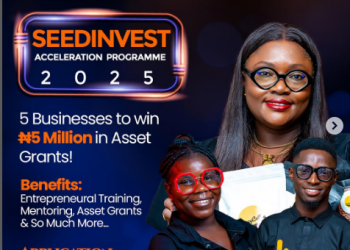 Call For Applications: SEEDINVEST Acceleration Program For Nigerian Entrepreneurs (Up to N5 Million in Asset Grants + 6-week online Training)