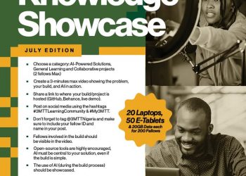Call For Applications: 3MTT Knowledge Showcase Competition,July Edition ( Win a laptop or 5G Internet Modem)