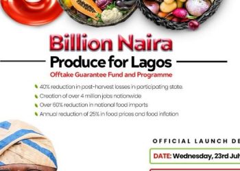 Sanwo-Olu and Five Governors Launch N500 Billion ‘Produce-for-Lagos’ Fund to Boost Food Security and Cut Imports