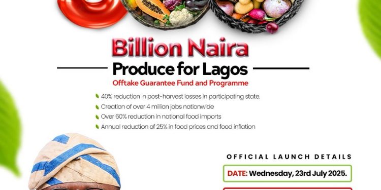Lagos Launches N500bn ‘Produce for Lagos’ Programme to Transform Food Supply Chain