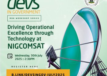 Call For Applications: FG DevsInGovernment MDA Workshop Series at NIGCOMSAT