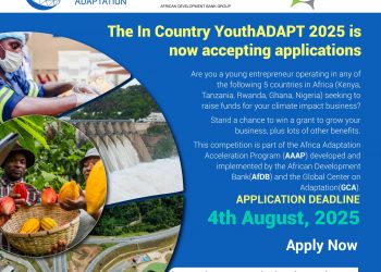Call For Applications: In-Country YouthADAPT 2025 For Youth-led MSMEs and Innovators in Africa (Up to $30,000 in funding plus Mentorship)
