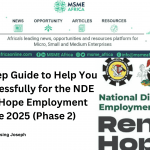 Having Issues Applying for the NDE Renewed Hope Employment Initiative 2025 (Phase 2)? Here’s a Step-by-Step Guide to Help You Apply Successfully