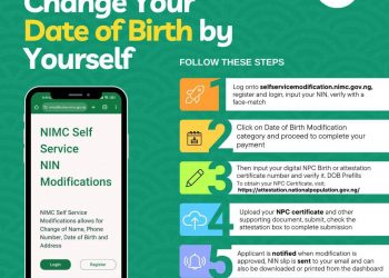  Step-by-Step Guide On How to Correct Your NIN Details Online (Name, Phone Number & Date of Birth)