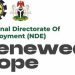 Call For Applications: NDE Renewed Hope Employment Initiative 2025 Phase 2 (Fully Funded Training, N30,000 monthly stipend, Certification, Starter Pack (Tools & Loan)