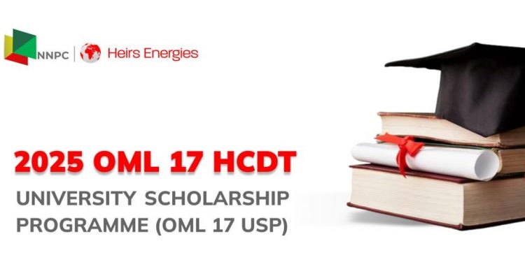 NNPC/Heirs Energies JV Launches OML 17 Scholarship for 300 Students from Host Communities