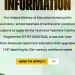Step-by-Step Guide on How to Apply for the Federal Government Technical Teachers Fully Funded Training Program(TTTP) 2025